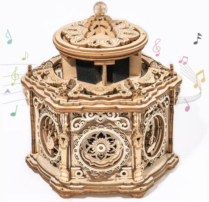 ROKR Secret Garden 3D Wooden Music Box Kit